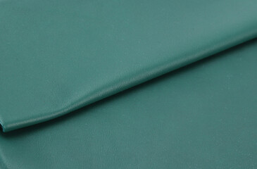 green color original leather skin