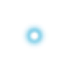 Abstract Neon Blue Glow Light Effect