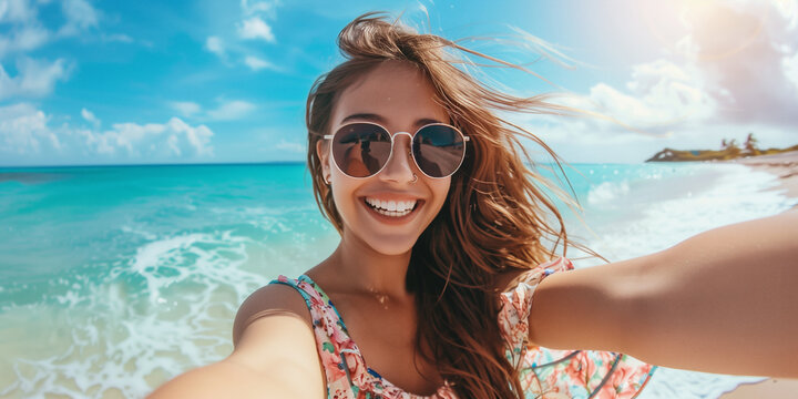 People taking selfies