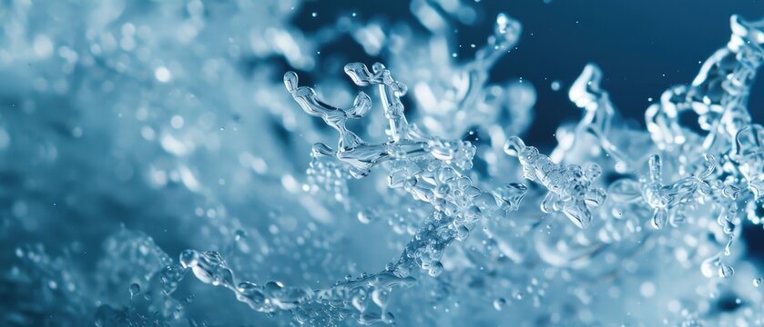 Phase transition of a substance from solid to liquid under a microscope