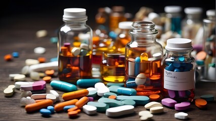 The idea of pharmacological interactions with a variety of vibrant medicines. The intricacy of pharmacological interactions highlights the necessity of seeking medical advice before taking any medicin