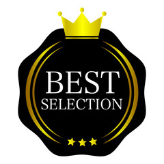 Best selection logo mark