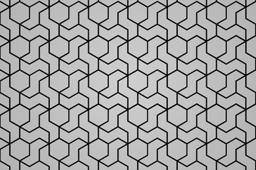 Simplicity of Lines Geometric Patterns Using Line Elements