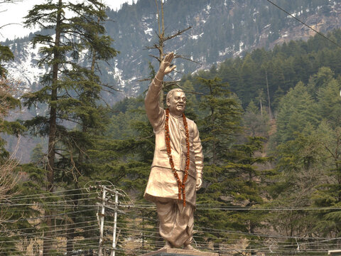 Statue of the great Indian Politician Atal Bihari Vajpayee ji.