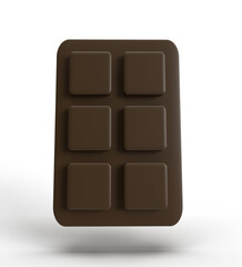World chocolate day bar stick brown black color sweet cocoa candy delicious dark tasty card object banner celebration milk july earth world abstract object event holiday snack template chocolate cocoa