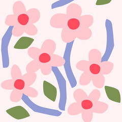 Flawless and Captivating Flower Pattern Design