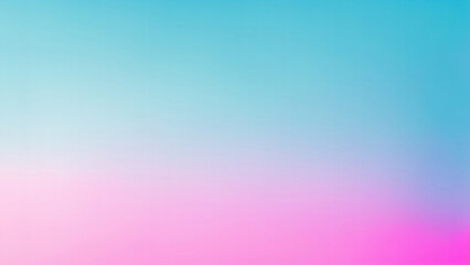 Blurred color gradient Cyan, pink and blue grainy color gradient background