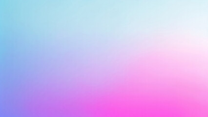 Blurred color gradient Cyan, pink and blue grainy color gradient background