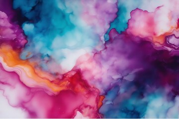  Colorful Abstract Watercolor Harmony
