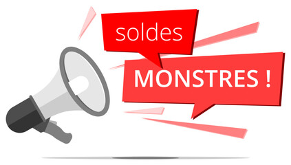 Mégaphone 3 Soldes - soldes MONSTRES !