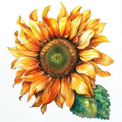 Bright and Beautiful Sunflower