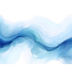 Abstract background with blue and white colored waves
