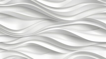 Obraz premium An elegant blue abstract background with soft flowing waves reminiscent of luxurious fabric