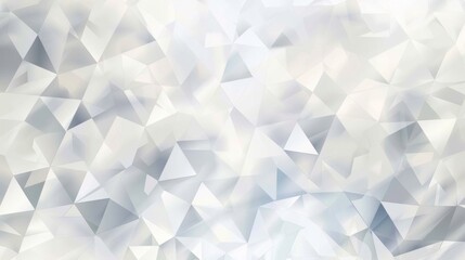 Abstract geometric wallpaper with interlocking blue triangles in a mosaic pattern