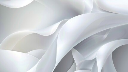 Blue abstract background with smooth, wavy curves in a vector illustration style  for wallpapers and presentations