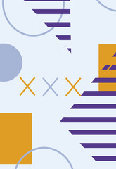 seamless pattern with geometric shapes, vector illustration. geometric abstract pattern with circles, dots and circles. vector illustration