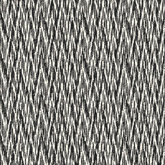 Monochrome Grain Zigzag Hatching Pattern