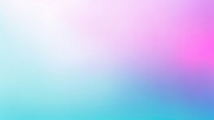 Cyan blue and pink gradient bokeh abstract blur background