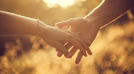 Hand holding female palm on toned background. That could mean help, guardianship, protection, love, care, etc. That image is isolated so that you can easily incorporate it into your design. - Powered by Adobe