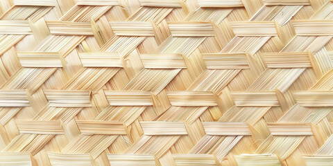a handmade rattan wall texture,Rattan texture, handcraft bamboo weaving texture background, banner