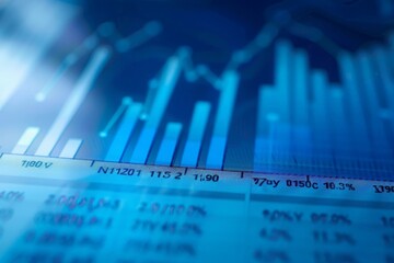 column of  blocks representing a multi-tier business hierarchy  AI generated illustration. Beautiful simple AI generated image in 4K, unique.