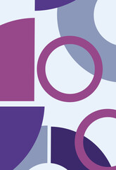 Obraz premium seamless pattern with geometric shapes, vector illustration. geometric abstract pattern with circles, dots and circles. vector illustration