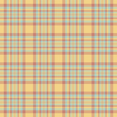Texture tartan textile of vector background seamless with a check plaid fabric pattern.