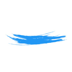blue brush stroke