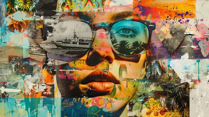 Tableau sur verre  The search and booking of tours, as well as the creation of art collages.  © Антон Сальников