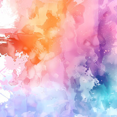 abstract watercolor background with watercolor splashes