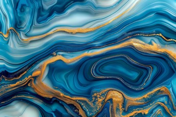 Obraz premium HD lens captures the close-up spectacle as marble texture metamorphoses into a mesmerizing symphony of colors.. Beautiful simple AI generated image in 4K, unique.