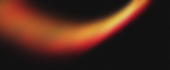 Orange Teal, Flow Blured Gradient With Noise Grain Effects, Isolated with Black Background, Good for Website Background.