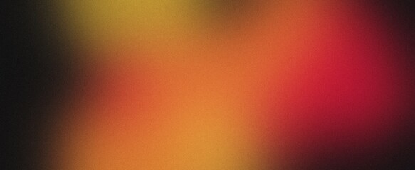 Orange Teal, Flow Blured Gradient With Noise Grain Effects, Isolated with Black Background, Good for Website Background.