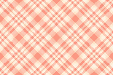 Fabric tartan texture of background plaid pattern with a textile check vector seamless.