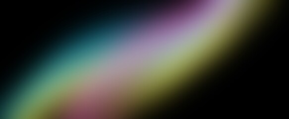 Grainy gradient background blue pink yellow abstract glowing color wave black dark backdrop noise texture banner poster header design.smooth and soft texture.
