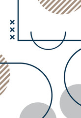 seamless pattern with geometric shapes, vector illustration. geometric abstract pattern with circles, dots and circles. vector illustration