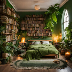Jungle bedroom