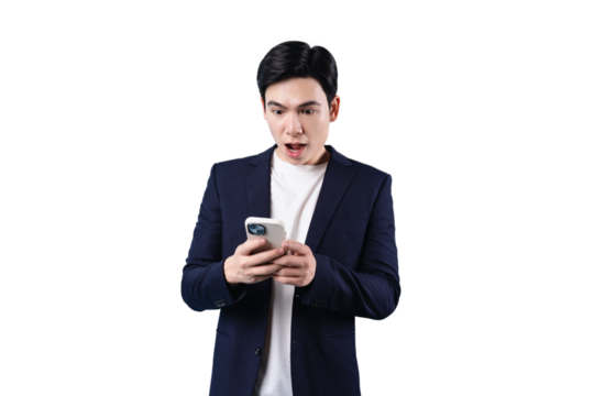 Asian businessman, wearing suit - Powered by Adobe