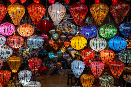 ランタンが美しいホイアン・ベトナム