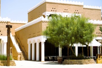 view of the ancient Bujairi town in Saudi Arabia