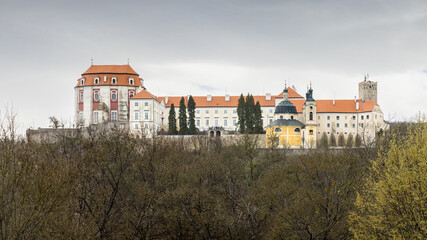Vranov nad Dyji Castle in Znojmo region in South Moravia, Czech Republic, Europe.