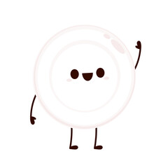 Obraz premium White blood cell character design. White blood cell on white background.