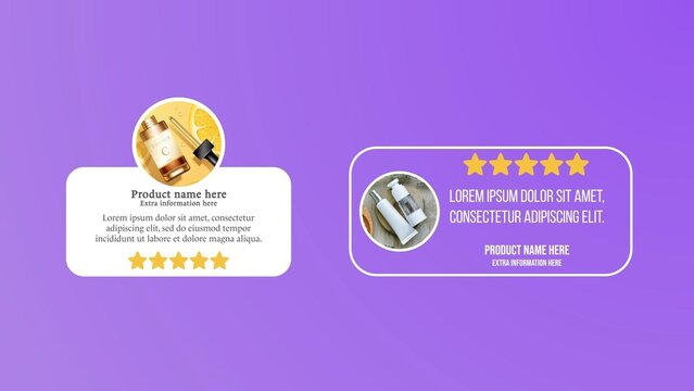 Beauty Product Testimonial Review Bundle
