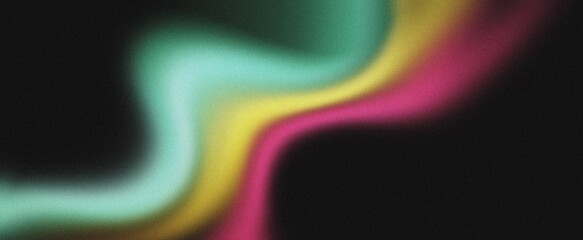 Abstract blurred gradient mesh background with colorful bright smooth banner template or pattern.
