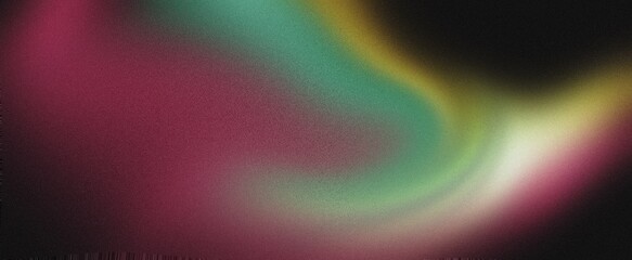 Abstract blurred gradient mesh background with colorful bright smooth banner template or pattern.
