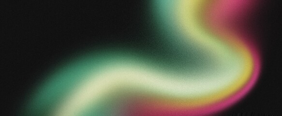 Abstract blurred gradient mesh background with colorful bright smooth banner template or pattern.
