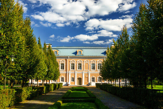 VORONEZH, Russia - September 22, 2022: The Estate complex of the Losev-Shatilov family - Stahl von Holstein