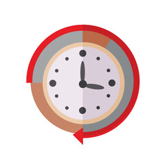 Timeline icon clipart isolated vector illustration