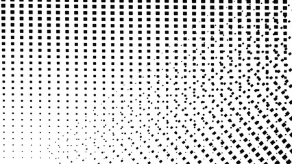 Black and white halftone pattern vector image for background or wallpaper