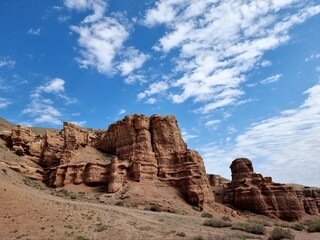Fototapeta premium view of beautiful mountains, travel concept 